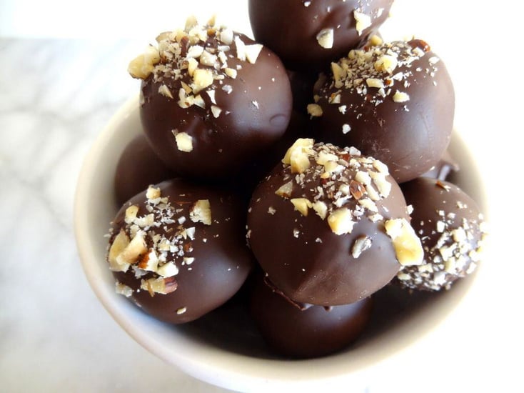 Hazelnut Truffles